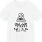 John Hancock Signature Superlative Premium Tee - White front