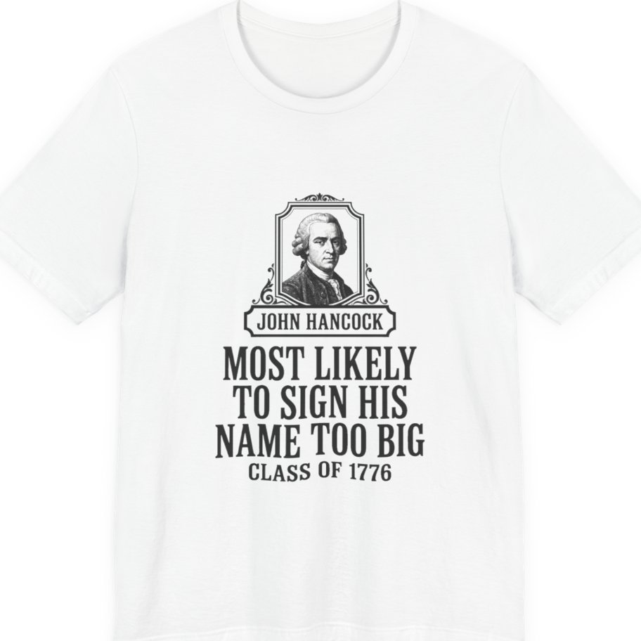 John Hancock Signature Superlative Premium Tee - White front
