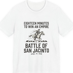 San Jacinto Eighteen Minutes Premium Tee - White front