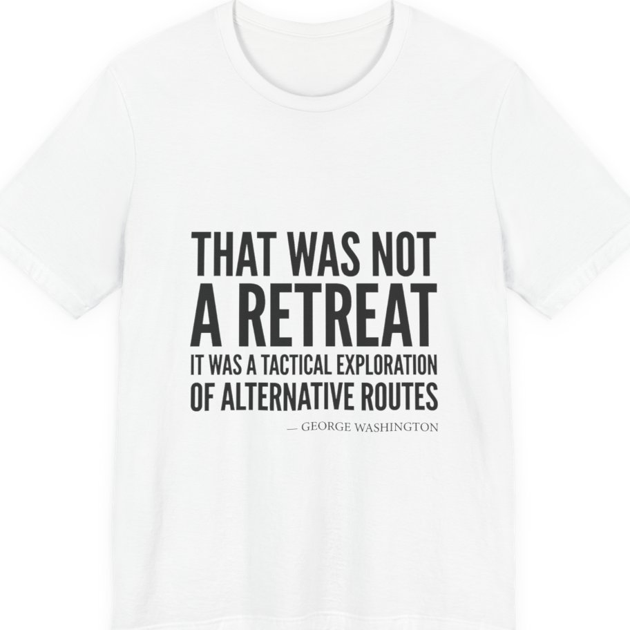 Washington Strategic Relocation Premium Tee - White front
