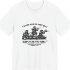 Continental Militia Two Fires Cowpens Premium Tee - White front