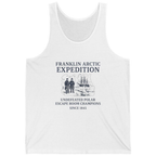 Franklin Arctic Expedition Escape Room Tank Top - White front