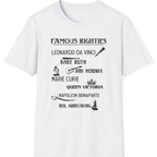 Famous Righties T-Shirt - White front