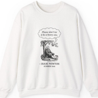 Newton Gravity Anxiety Sweatshirt - White front