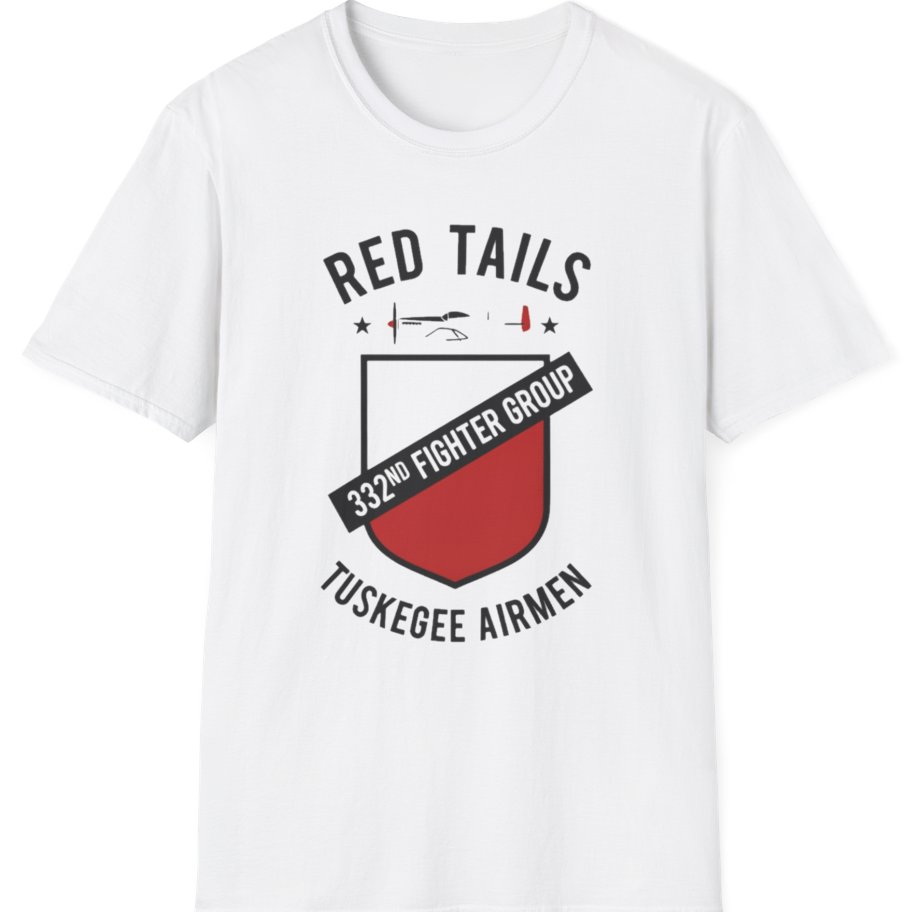 Red Tails 332nd Fighter Group T-Shirt - White front