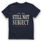 Still Not Subject T-Shirt - Heather Navy front