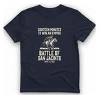 San Jacinto Eighteen Minutes T-Shirt - Heather Navy front