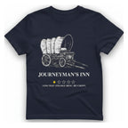 Journeyman Inn T-Shirt - Heather Navy front