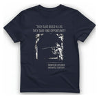 Frontier Explorer Uncharted T-Shirt - Heather Navy front