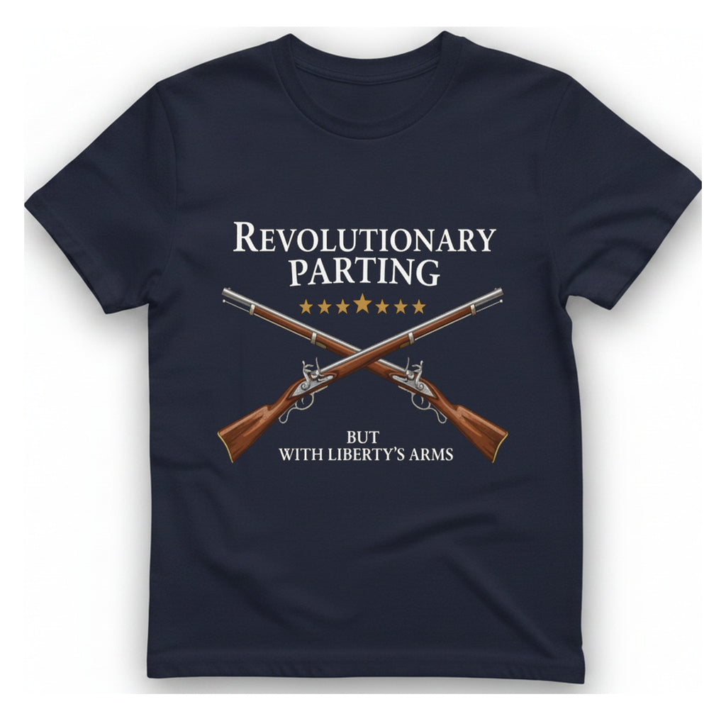 Revolutionary Parting T-Shirt - Heather Navy front