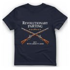 Revolutionary Parting T-Shirt - Heather Navy front