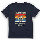 Public Payphone Memorial T-Shirt - Heather Navy front