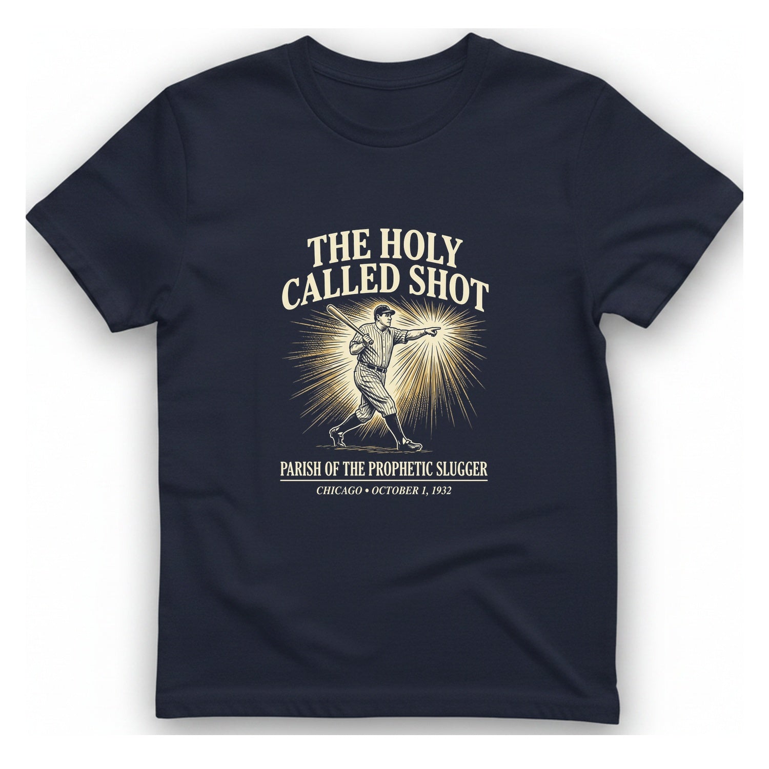 Divine Called Shot T-Shirt - Heather Navy front