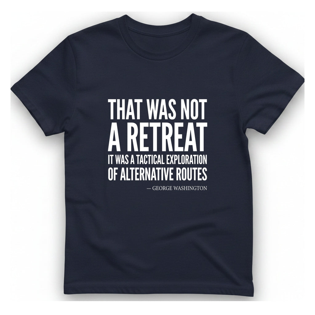 Washington Strategic Relocation T-Shirt - Heather Navy front