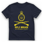 Rifle Brigade Waterloo T-Shirt - Heather Navy front