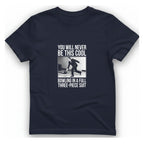 Nixon Suit Bowling Flex T-Shirt - Heather Navy front