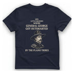 Little Bighorn Outsmarted T-Shirt - Heather Navy front