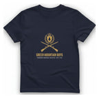 Green Mountain Boys Crest T-Shirt - Heather Navy front