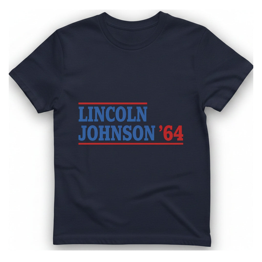 Lincoln Johnson T-Shirt - Heather Navy front
