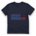 Lincoln Johnson T-Shirt - Heather Navy front