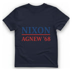 Nixon Agnew T-Shirt - Heather Navy front