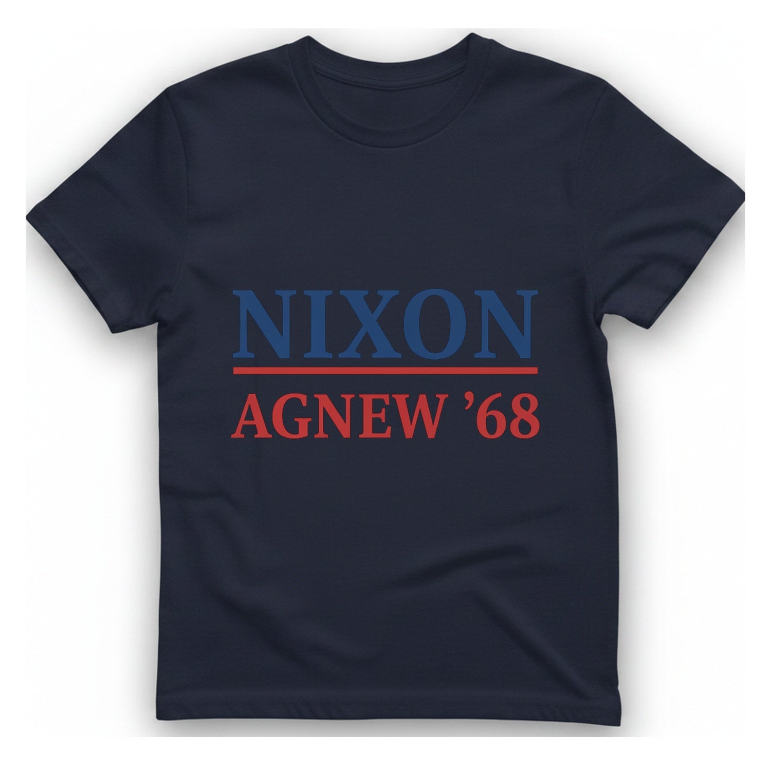 Nixon Agnew T-Shirt - Heather Navy front