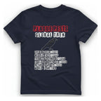 Plague Pests Global Trek T-Shirt - Heather Navy front
