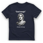 Alexander The Average Good Enough T-Shirt - Heather Navy front