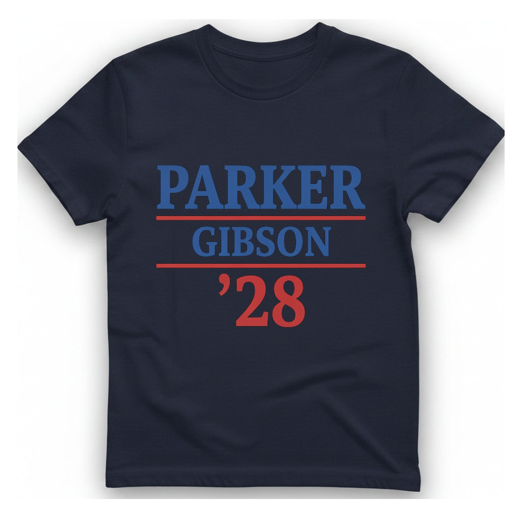 Parker Gibson T-Shirt - Heather Navy front