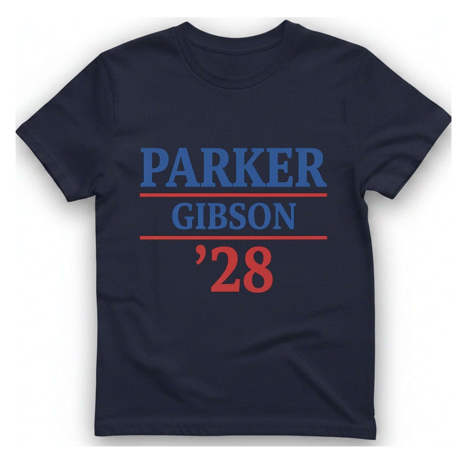 Parker Gibson T-Shirt - Heather Navy front