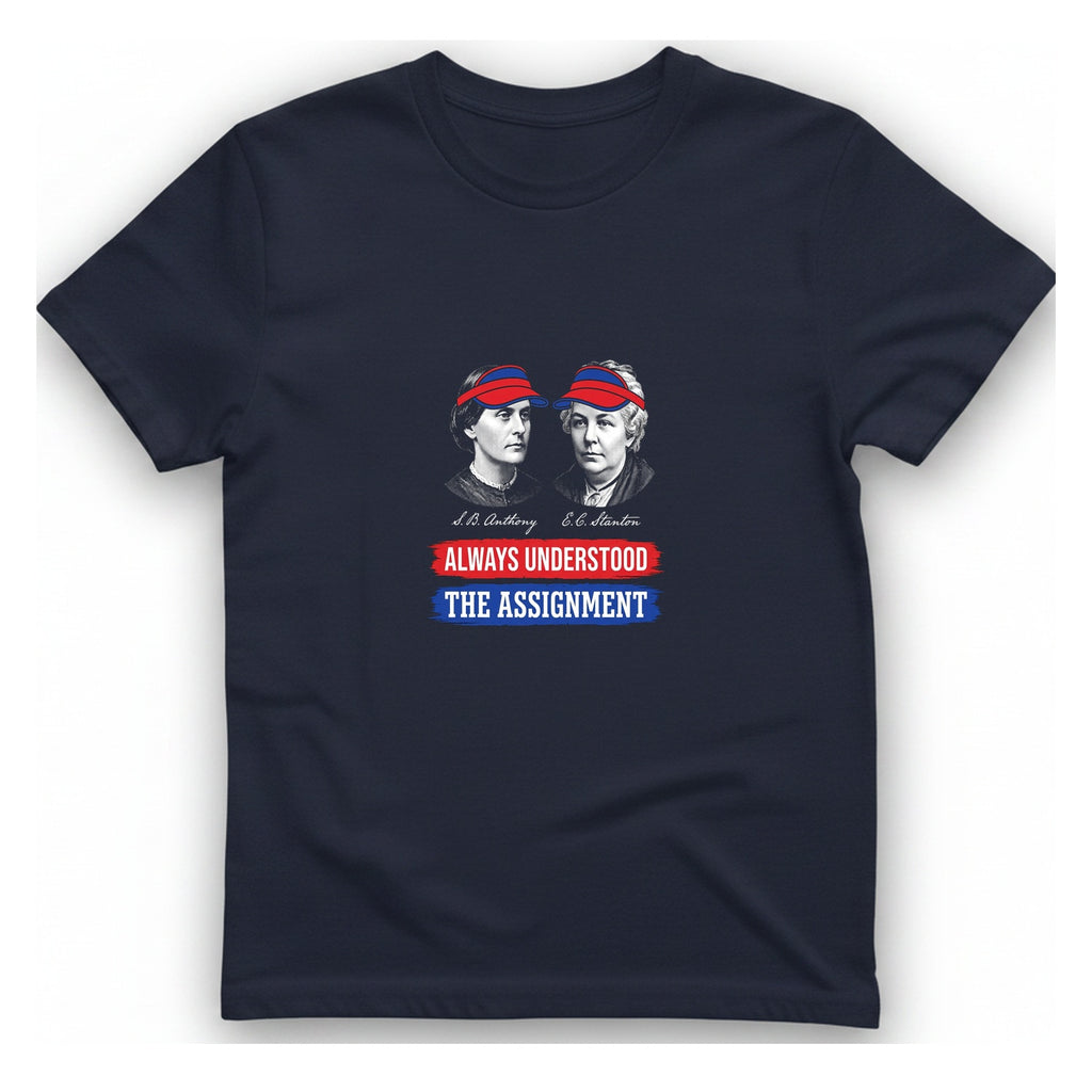 Anthony Stanton Assignment T-Shirt - Heather Navy front