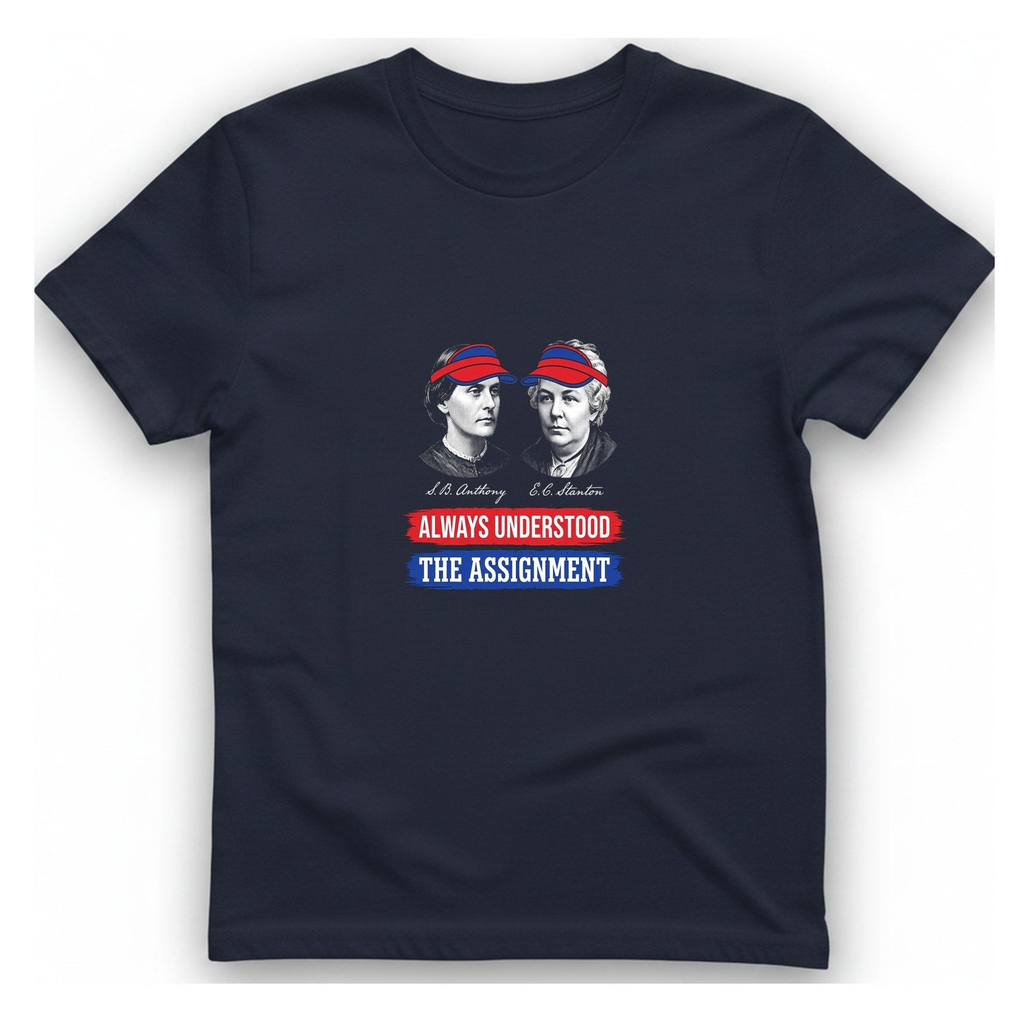 Anthony Stanton Assignment T-Shirt - Heather Navy front