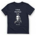 Cogito Ergo Sum T-Shirt - Heather Navy front