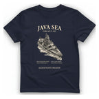 Java Sea Engagement T-Shirt - Heather Navy front