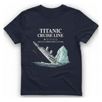 Titanic Cruise Line T-Shirt - Heather Navy front