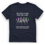 Four Horsemen Birthday Party T-Shirt - Heather Navy front