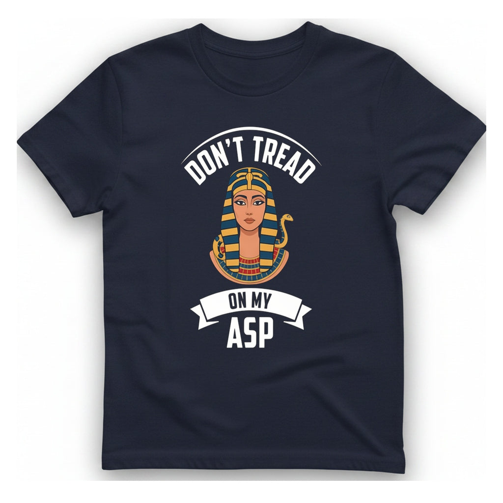 Cleopatra Asp T-Shirt - Heather Navy front