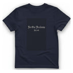 For Our Freedoms T-Shirt - Heather Navy front