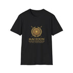 Macedonian Empire Crest T-Shirt - Black front