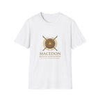 Macedonian Empire Crest T-Shirt - White front