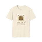 Macedonian Empire Crest T-Shirt - Natural front