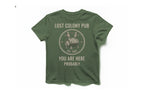 Lost Colony Pub T-Shirt - Military Green front