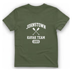 Johnstown Kayak Team T-Shirt - Military Green front