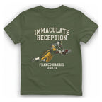 Immaculate Reception T-Shirt - Military Green front