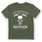 Trophies From Rivals T-Shirt - Military Green front