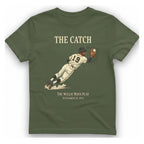 The Willie Mays Play T-Shirt - Military Green front