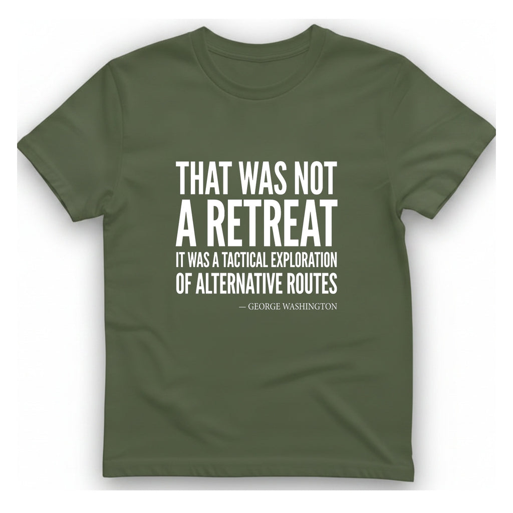 Washington Strategic Relocation T-Shirt - Military Green front
