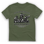 Continental Militia Two Fires Cowpens T-Shirt - Military Green front