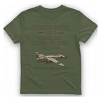 Operation Chastise Why T-Shirt - Military Green front