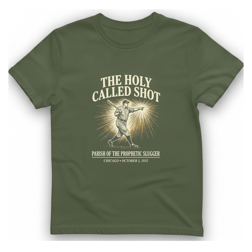Divine Called Shot T-Shirt - Military Green front